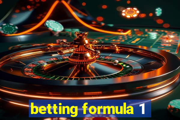 betting formula 1