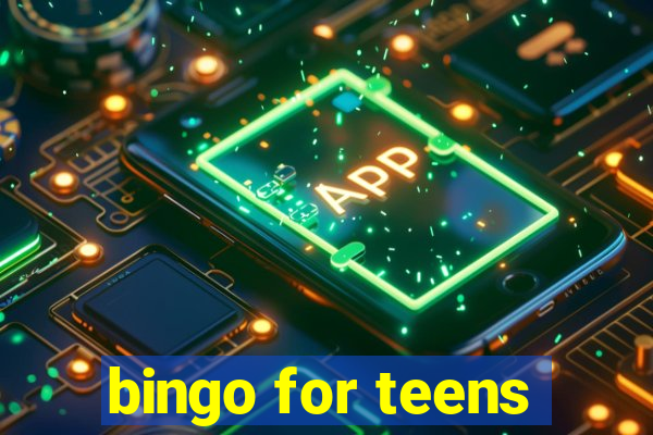 bingo for teens