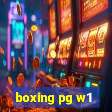 boxing pg w1