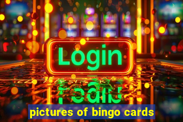 pictures of bingo cards