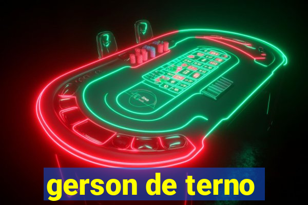 gerson de terno