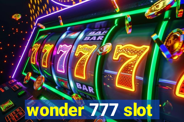 wonder 777 slot