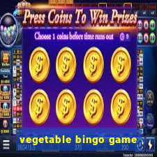 vegetable bingo game