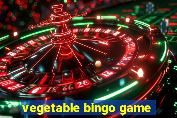 vegetable bingo game