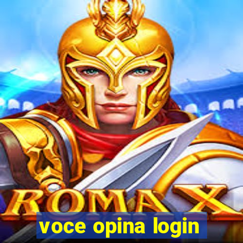 voce opina login