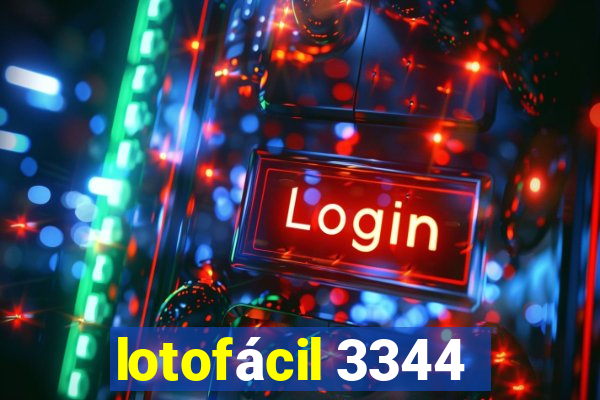 lotofácil 3344