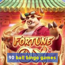 90 ball bingo games