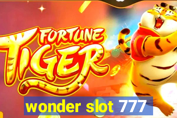 wonder slot 777