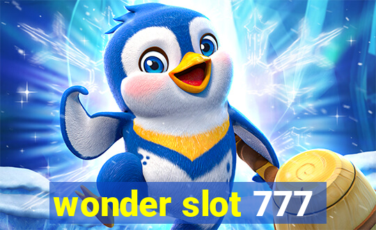 wonder slot 777