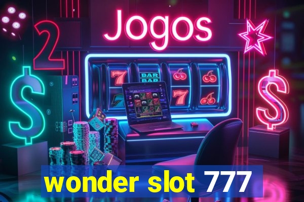 wonder slot 777