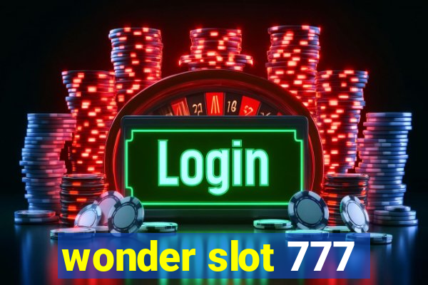 wonder slot 777