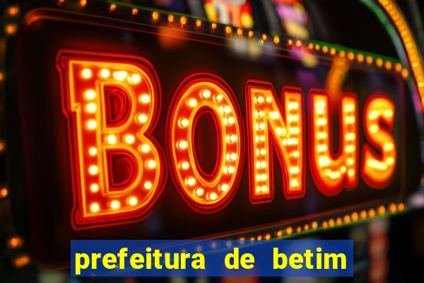 prefeitura de betim - contracheque online