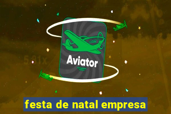 festa de natal empresa