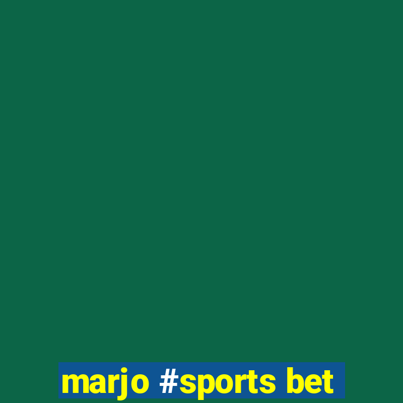 marjo #sports bet