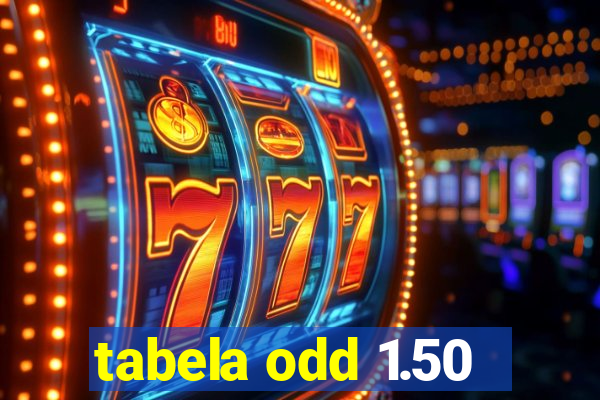 tabela odd 1.50