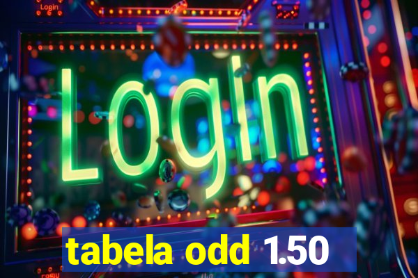 tabela odd 1.50