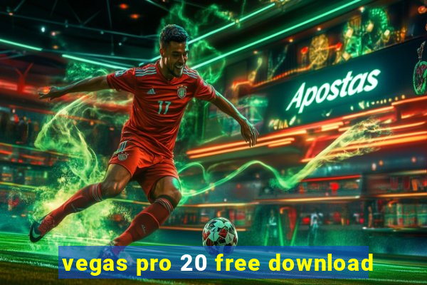 vegas pro 20 free download