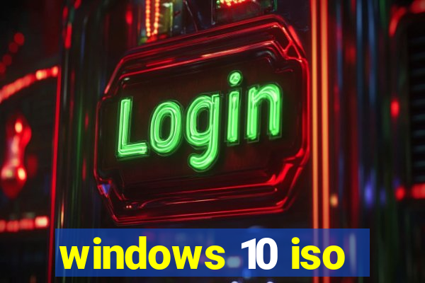 windows 10 iso