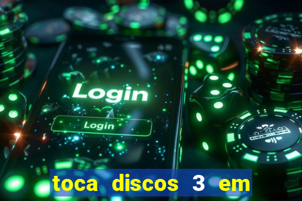 toca discos 3 em 1 antigo