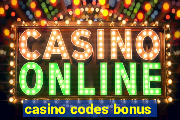 casino codes bonus