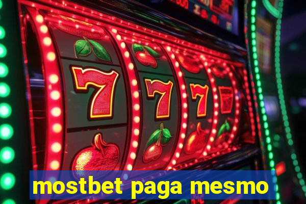 mostbet paga mesmo