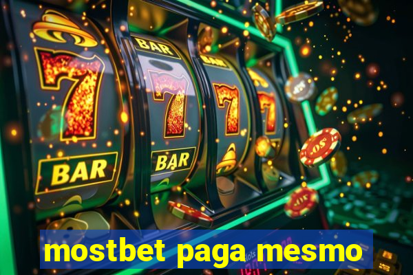 mostbet paga mesmo