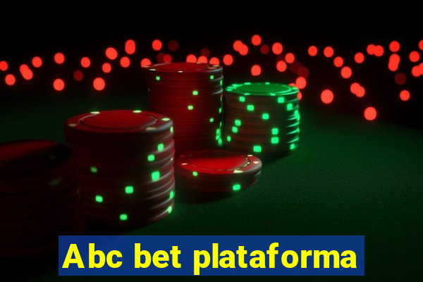 Abc bet plataforma